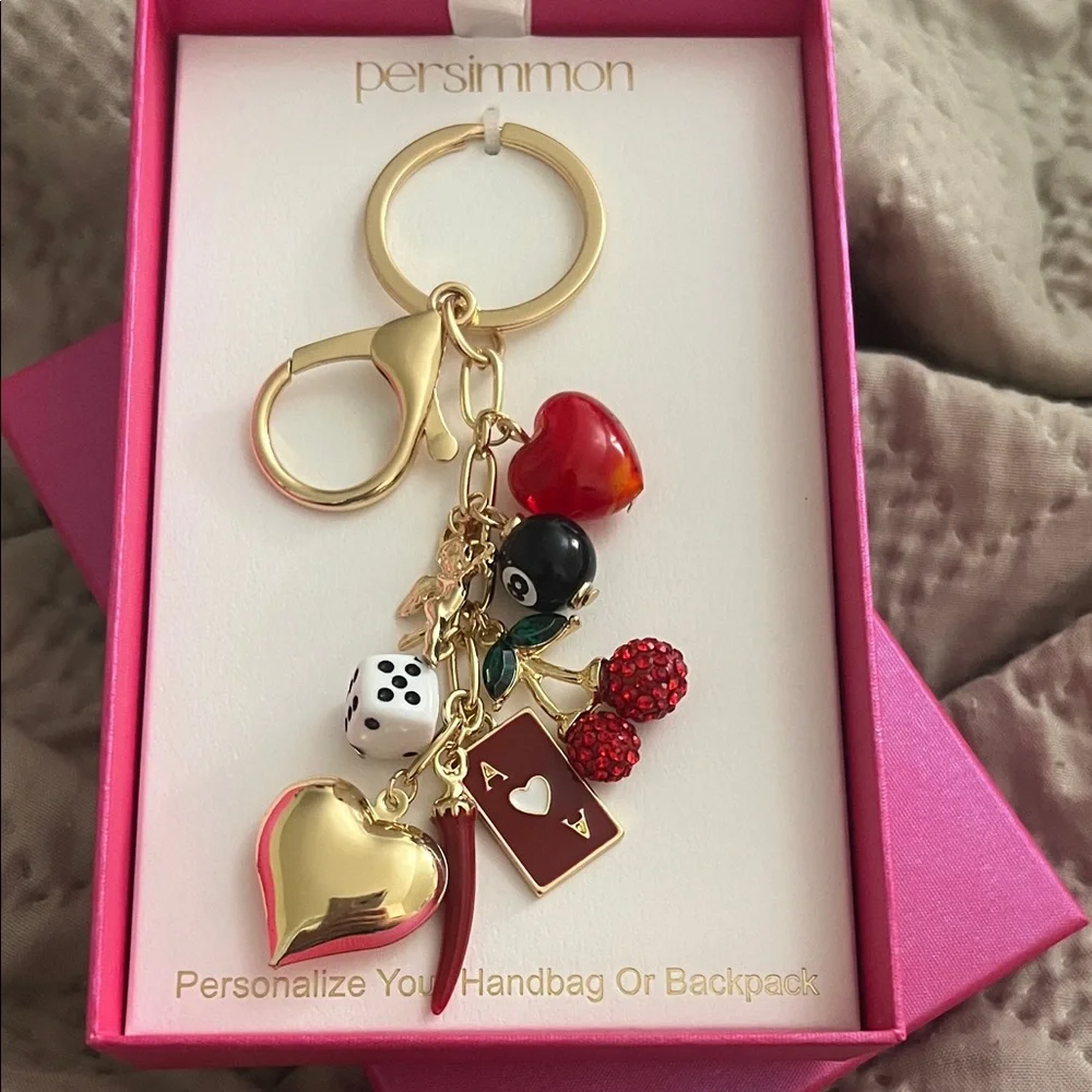 Persimmon Bag Charm